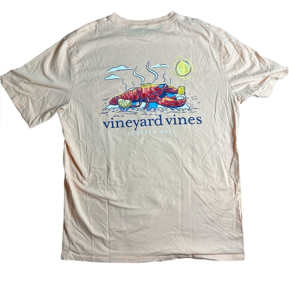 Vineyard Vines Lobster Bake Pocket Tee